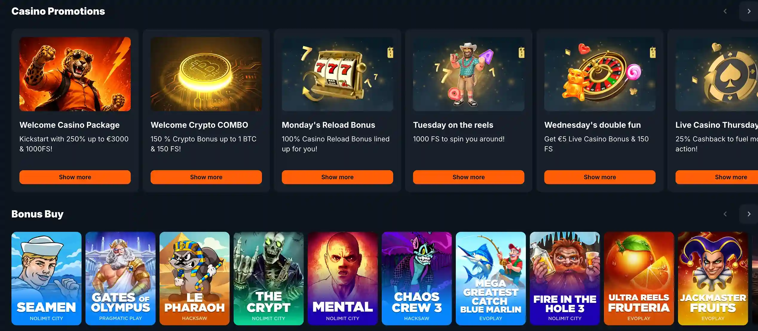 Luck Leopard casino review section 4